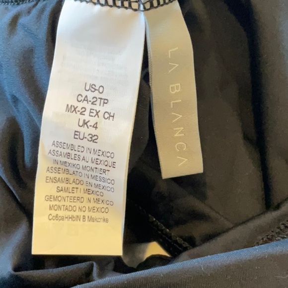 NWT-La Blanca Swimsuit Tankini Top - Picture 7 of 8